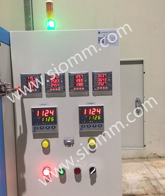 8月1日,惠州比亞迪公司對我司生產(chǎn)的2臺箱式爐SXL-1200C/SXL-1200D驗收完畢